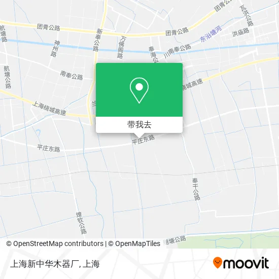上海新中华木器厂地图