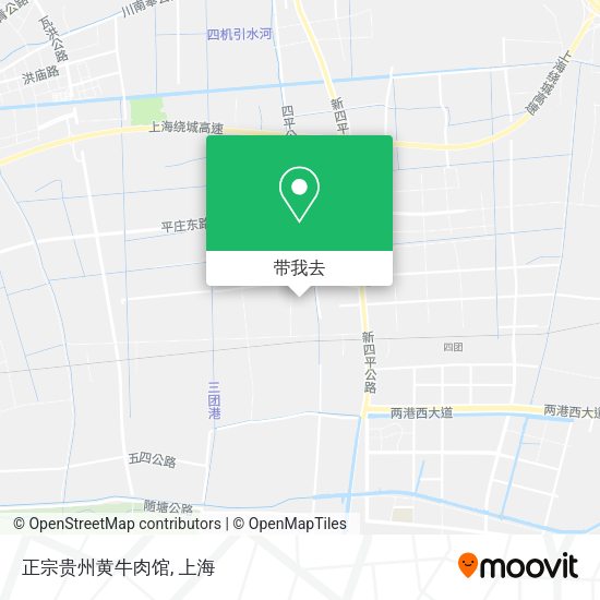 正宗贵州黄牛肉馆地图