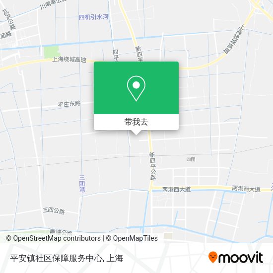 平安镇社区保障服务中心地图