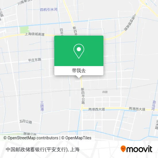 中国邮政储蓄银行(平安支行)地图