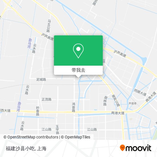 福建沙县小吃地图