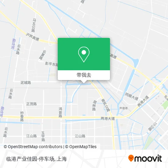 临港产业佳园-停车场地图