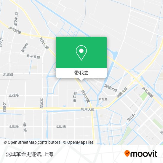 泥城革命史迹馆地图