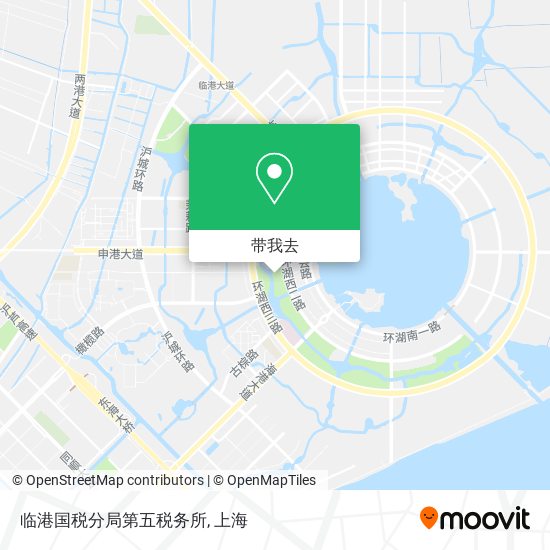 临港国税分局第五税务所地图