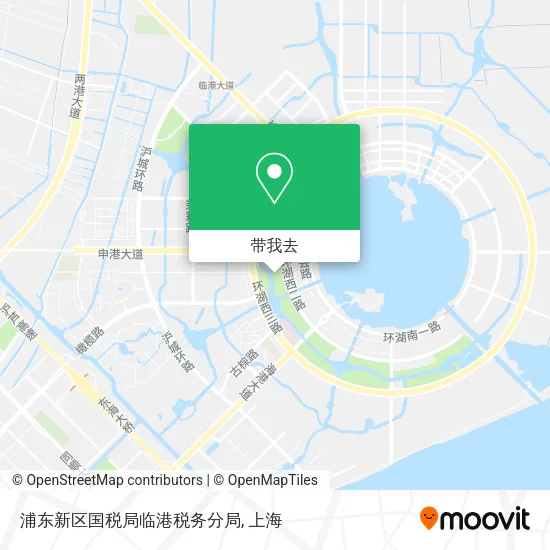 浦东新区国税局临港税务分局地图
