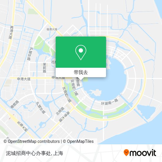 泥城招商中心办事处地图