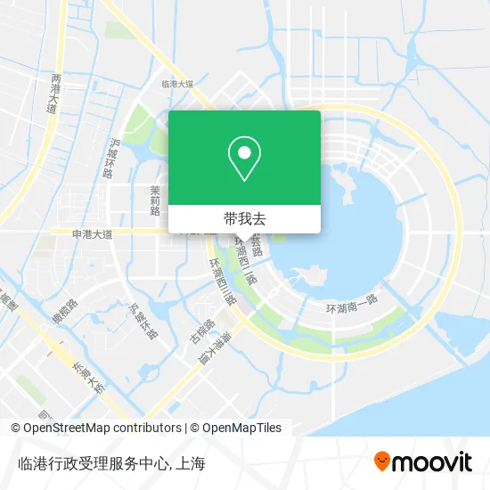 临港行政受理服务中心地图