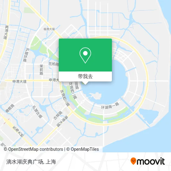 滴水湖庆典广场地图