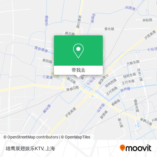 雄鹰展翅娱乐KTV地图