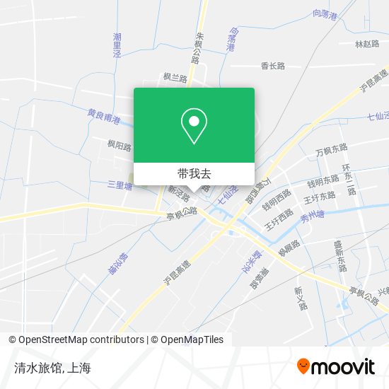 清水旅馆地图