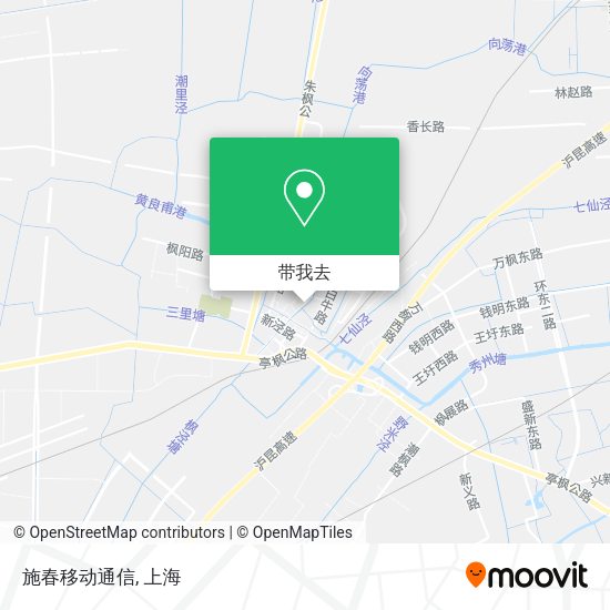 施春移动通信地图