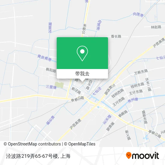 泾波路219弄65-67号楼地图