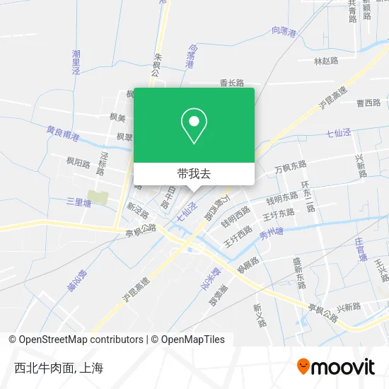 西北牛肉面地图
