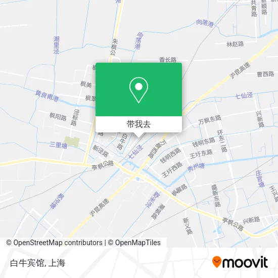 白牛宾馆地图
