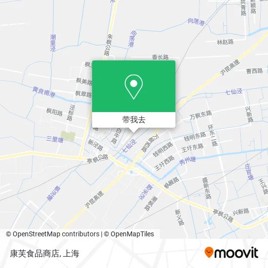 康芙食品商店地图