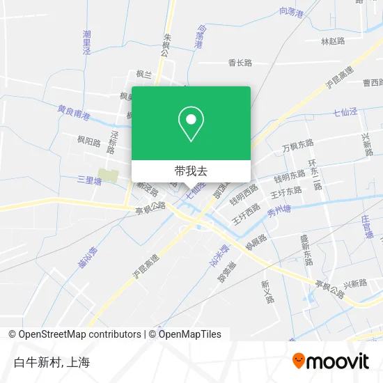 白牛新村地图