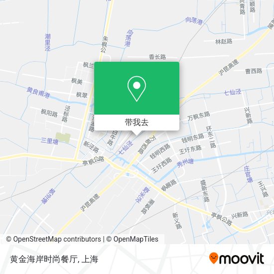黄金海岸时尚餐厅地图