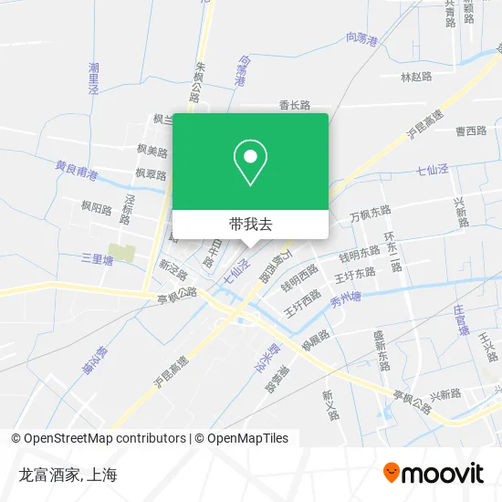 龙富酒家地图