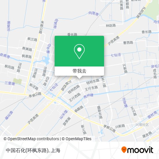 中国石化(环枫东路)地图