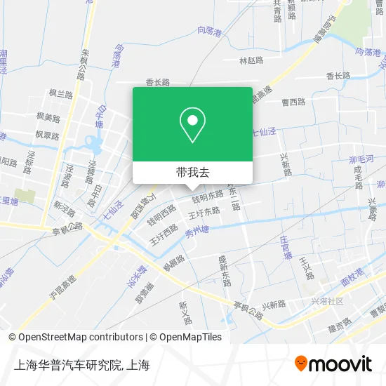 上海华普汽车研究院地图