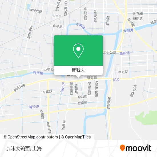 京味大碗面地图