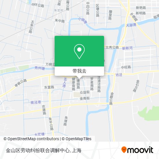 金山区劳动纠纷联合调解中心地图