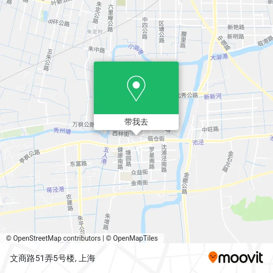 文商路51弄5号楼地图