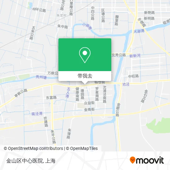 金山区中心医院地图