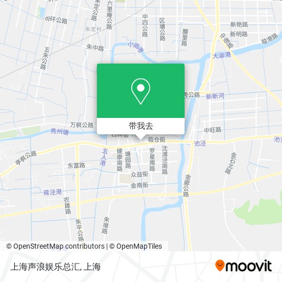 上海声浪娱乐总汇地图