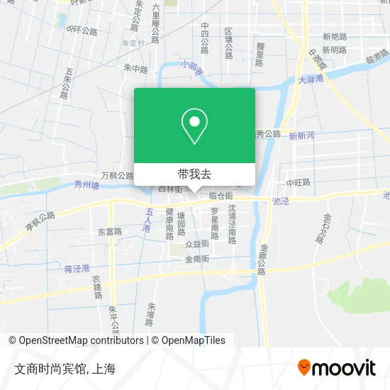 文商时尚宾馆地图