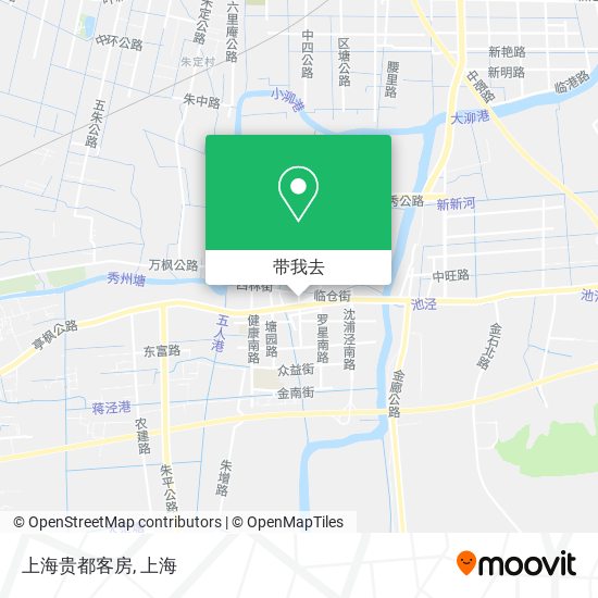 上海贵都客房地图