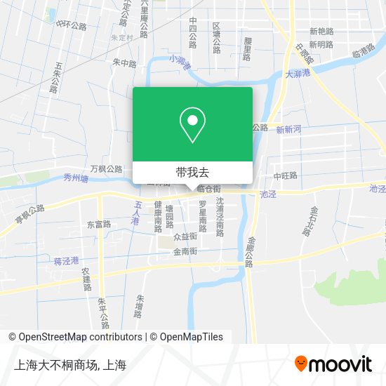 上海大不桐商场地图