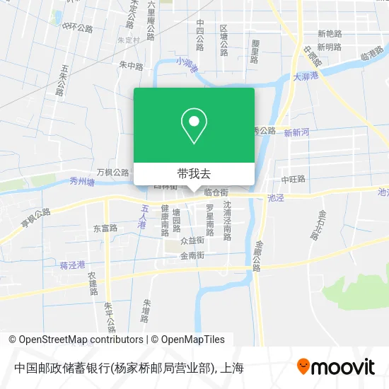 中国邮政储蓄银行(杨家桥邮局营业部)地图