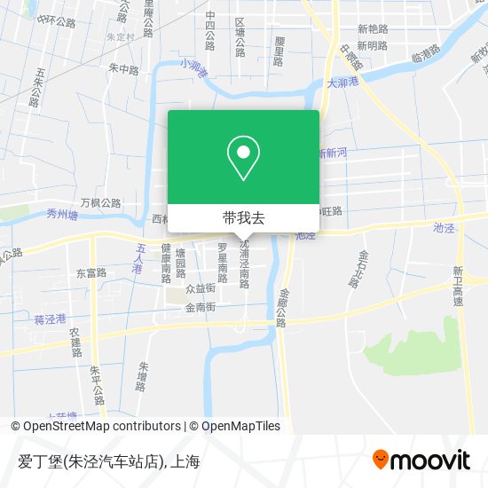 爱丁堡(朱泾汽车站店)地图