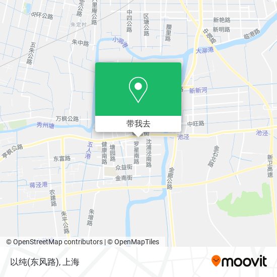 以纯(东风路)地图
