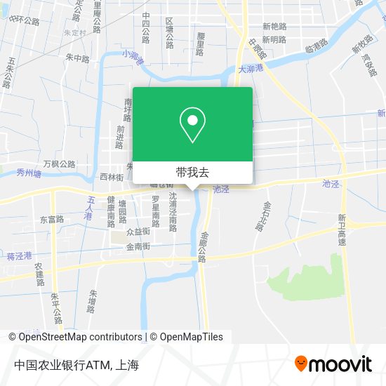 中国农业银行ATM地图