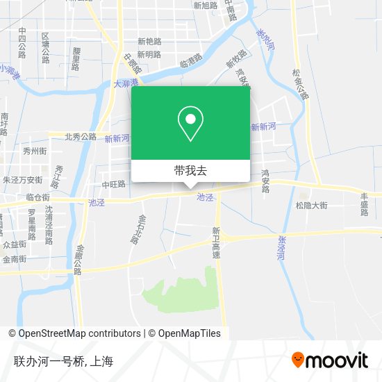 联办河一号桥地图