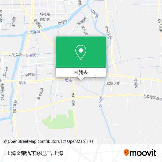 上海金荣汽车修理厂地图