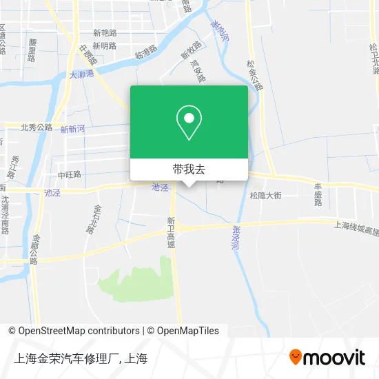 上海金荣汽车修理厂地图