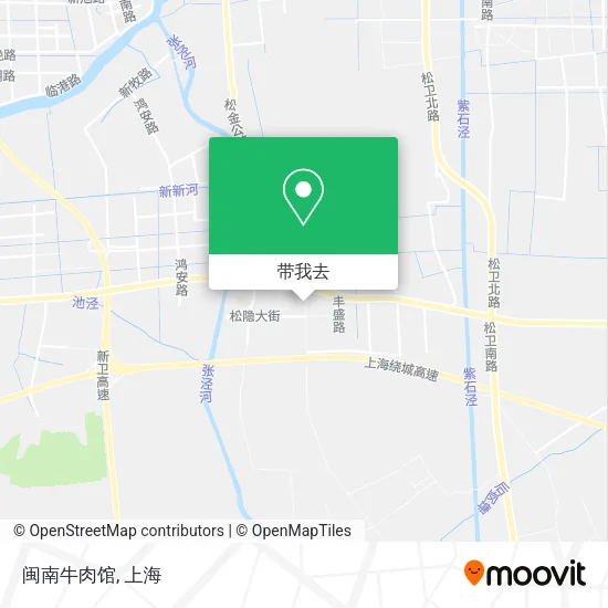 闽南牛肉馆地图