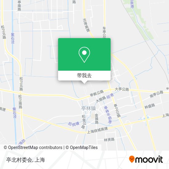 亭北村委会地图