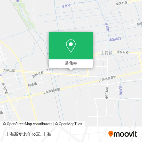 上海新华老年公寓地图