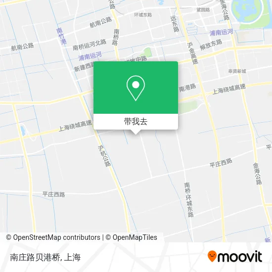 南庄路贝港桥地图