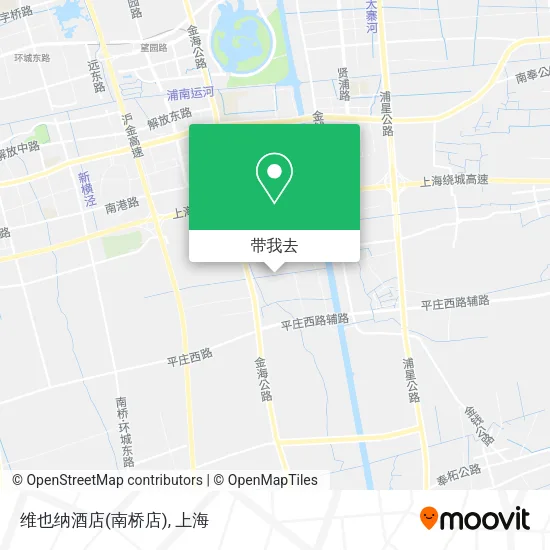 维也纳酒店(南桥店)地图