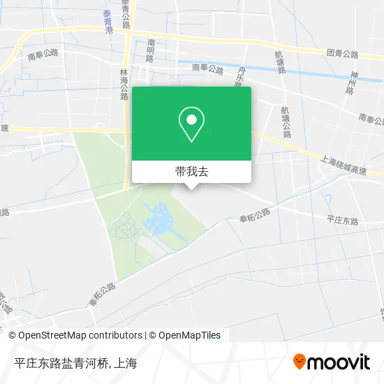 平庄东路盐青河桥地图