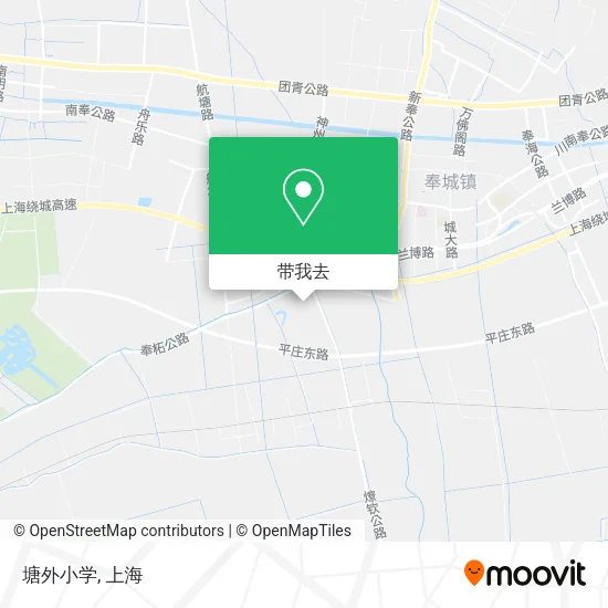 塘外小学地图