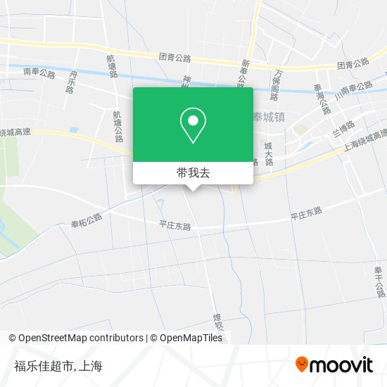 福乐佳超市地图