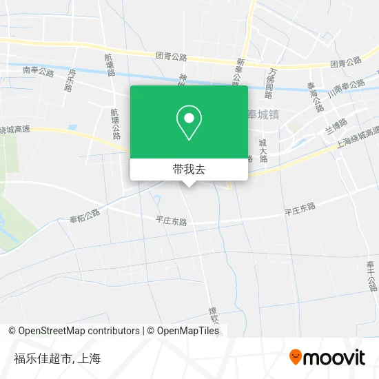 福乐佳超市地图