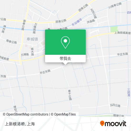 上新横港桥地图