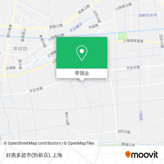 好惠多超市(协新店)地图